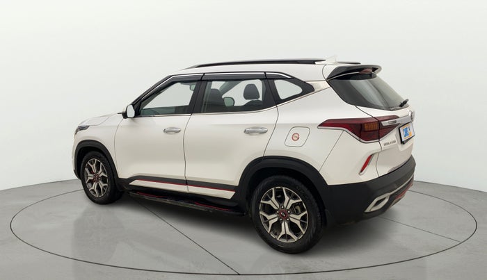 2021 KIA SELTOS GTX PLUS DCT 1.4 PETROL, Petrol, Automatic, 1,43,517 km, Left Back Diagonal