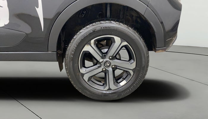 2023 Tata NEXON XZ PLUS LUX SUNROOF RED DARK PETROL, Petrol, Manual, 5,862 km, Left Rear Wheel