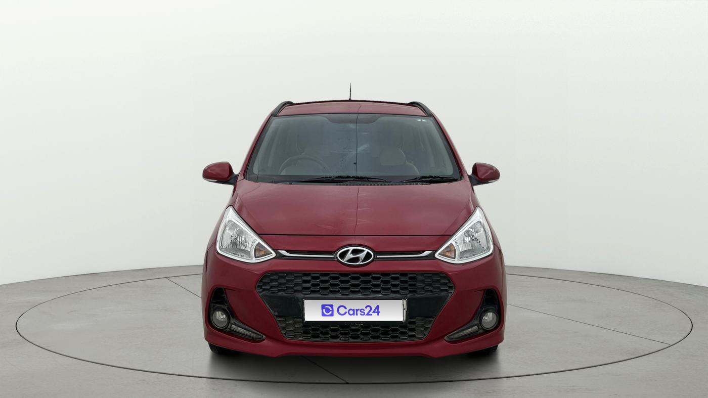 2017 Hyundai Grand i10 SPORTZ AT 1.2 KAPPA VTVT, Petrol, Automatic, 69,745 km, Front