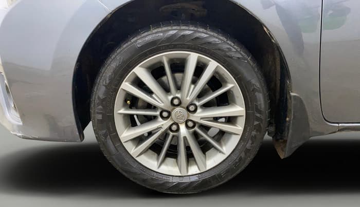 2016 Toyota Corolla Altis VL CVT PETROL, CNG, Automatic, 1,11,426 km, Left Front Wheel