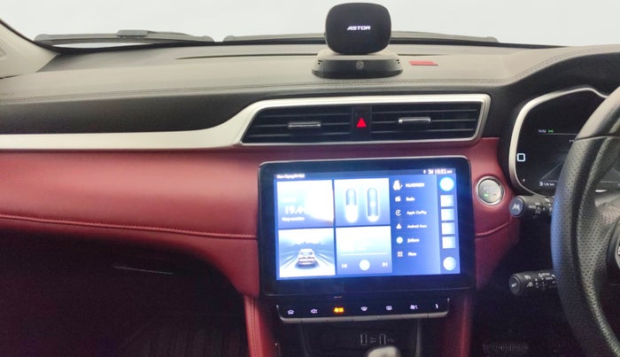 2022 MG ASTOR SAVVY 1.5 CVT S RED, Petrol, Automatic, 7,263 km, Air Conditioner