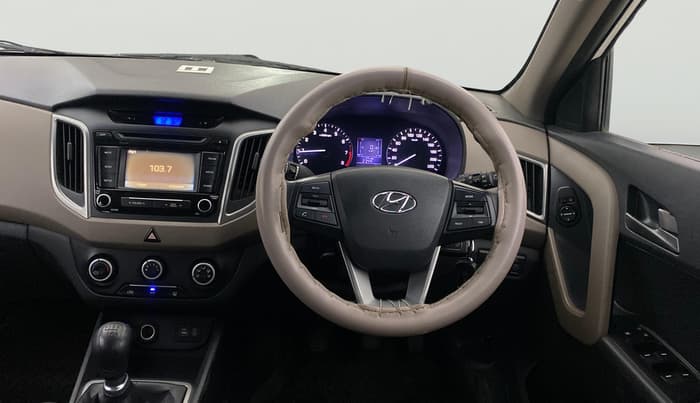 2015 Hyundai Creta SX PLUS 1.6 PETROL, Petrol, Manual, 51,230 km, Steering Wheel Close Up