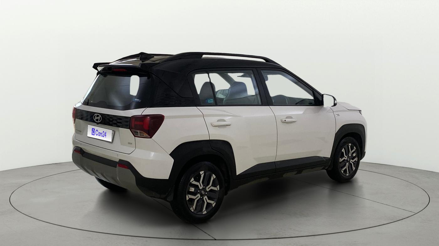 2024 Hyundai EXTER SX 1.2 AMT DUAL TONE, Petrol, Automatic, 18,660 km, Right Back Diagonal
