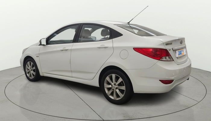 2013 Hyundai Verna FLUIDIC 1.6 VTVT SX, Petrol, Manual, 76,331 km, Left Back Diagonal