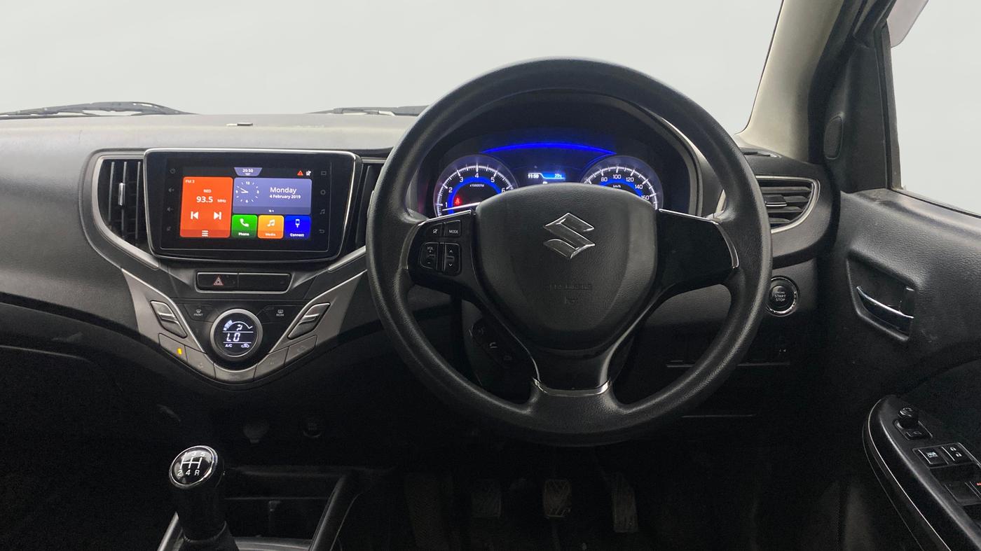 2021 Maruti Baleno ZETA PETROL 1.2, Petrol, Manual, 83,706 km, Steering Wheel Close Up