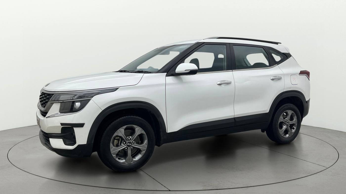 2020 KIA SELTOS HTK PLUS 1.5 DIESEL, Diesel, Manual, 1,38,712 km, Left Front Diagonal