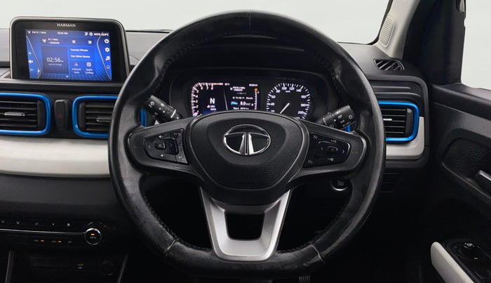 2023 Tata PUNCH CREATIVE AMT 1.2 RTN DUAL TONE, Petrol, Automatic, 24,114 km, Steering Wheel Close Up