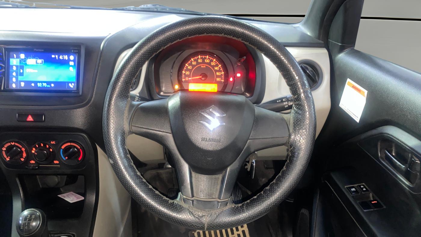 2021 Maruti New Wagon-R LXI CNG 1.0, CNG, Manual, 1,22,171 km, Steering Wheel Close Up