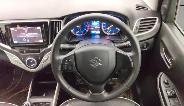 2017 Maruti Baleno ALPHA PETROL 1.2, Petrol, Manual, 68,491 km, Steering Wheel Close Up