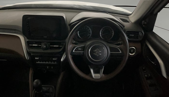 2024 Maruti Grand Vitara SIGMA SMART HYBRID, Petrol, Manual, 29,606 km, Steering Wheel Close Up