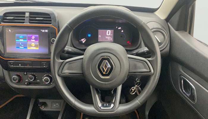 2020 Renault Kwid CLIMBER 1.0 AMT (O), Petrol, Automatic, 76,660 km, Steering Wheel Close Up