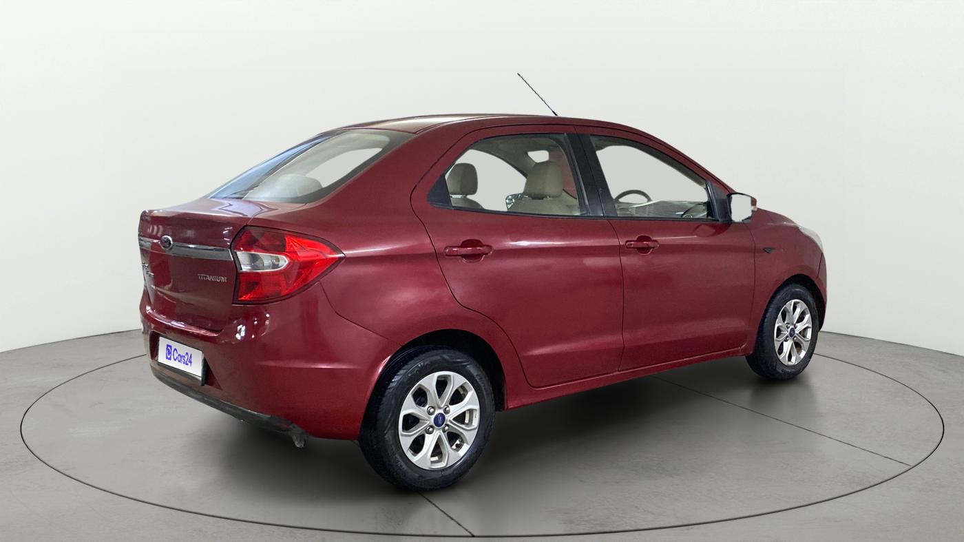 2017 Ford Figo Aspire TITANIUM 1.2 PETROL, Petrol, Manual, 29,306 km, Right Back Diagonal