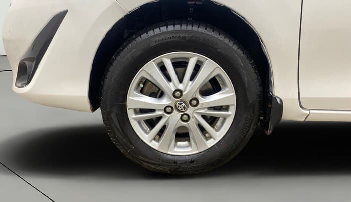 2018 Toyota YARIS VX MT, Petrol, Manual, 1,20,138 km, Left Front Wheel