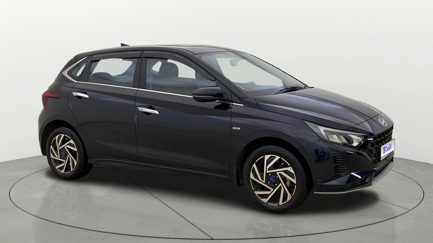 2024 Hyundai NEW I20 ASTA (O) 1.2 IVT, Petrol, Automatic, 4,262 km, Right Front Diagonal