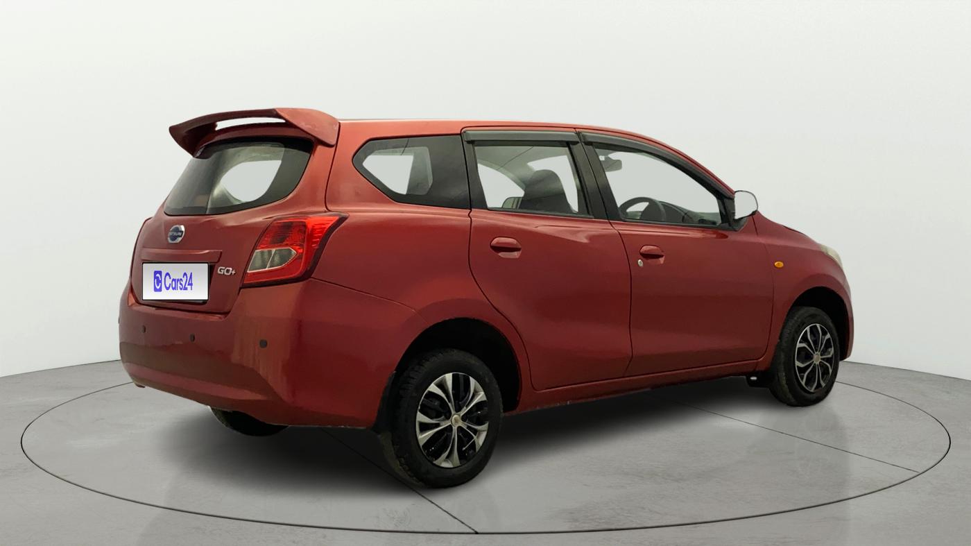 2017 Datsun Go Plus T, Petrol, Manual, 1,33,186 km, Right Back Diagonal