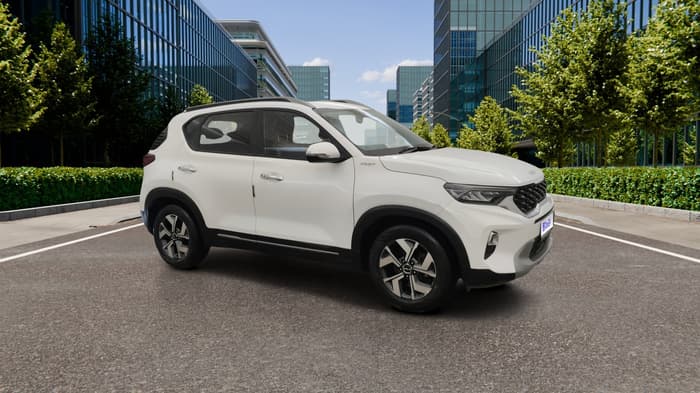 2023 KIA SONET HTX 1.0 DCT, Petrol, Automatic, 71,286 km, Right Front Diagonal