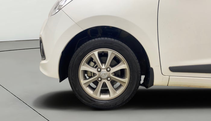 2016 Hyundai Grand i10 ASTA (O) 1.2 KAPPA VTVT, Petrol, Manual, 59,373 km, Left Front Wheel