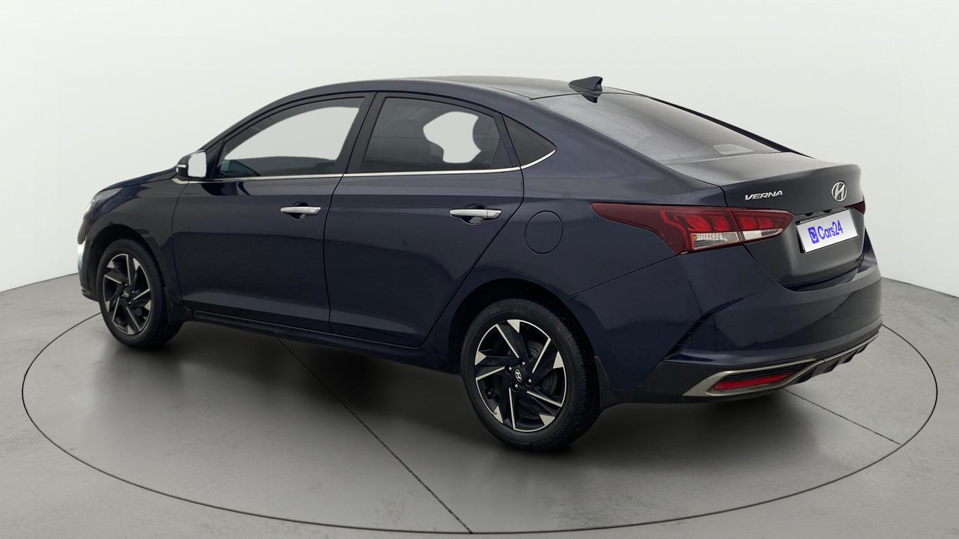 2021 Hyundai Verna SX (O)1.5 VTVT, Petrol, Manual, 57,306 km, Left Back Diagonal
