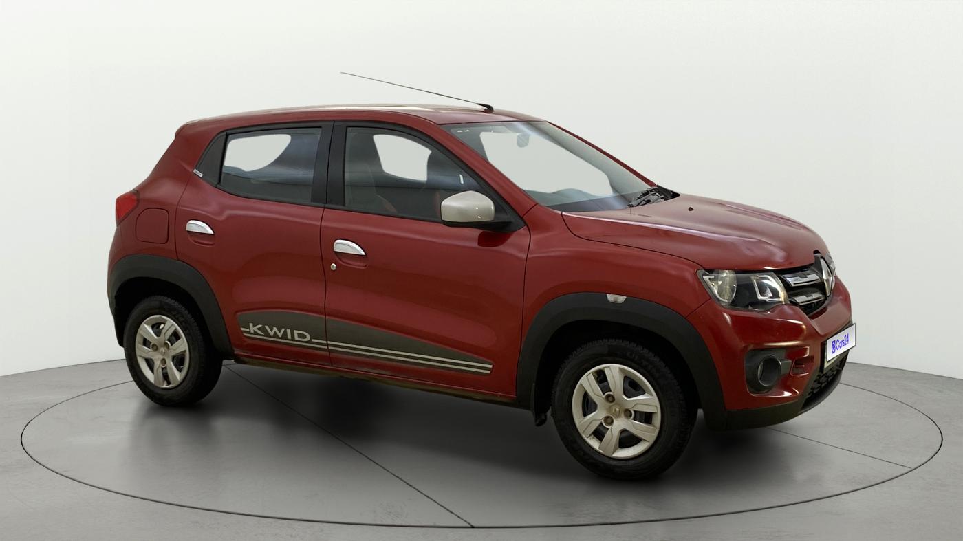 2018 Renault Kwid RXT 1.0 AMT (O), Petrol, Automatic, 9,917 km, Right Front Diagonal