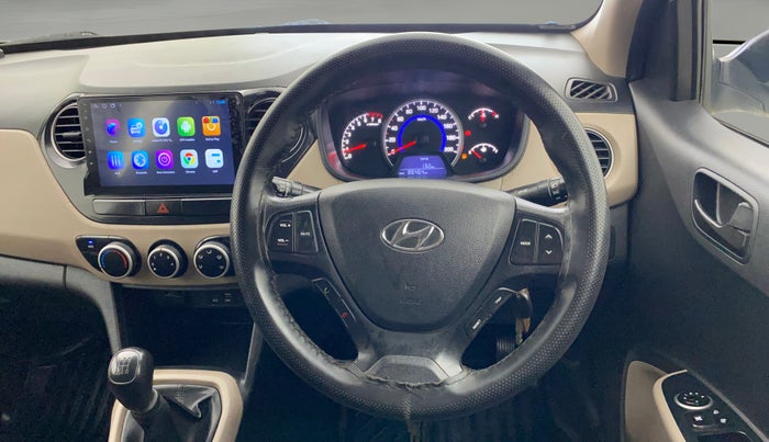 2019 Hyundai Grand i10 MAGNA 1.2 KAPPA VTVT, Petrol, Manual, 86,450 km, Steering Wheel Close Up