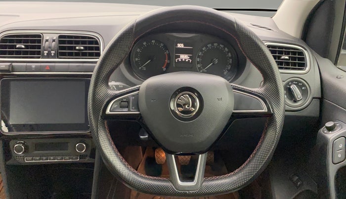2021 Skoda Rapid STYLE TSI, Petrol, Manual, 33,507 km, Steering Wheel Close Up
