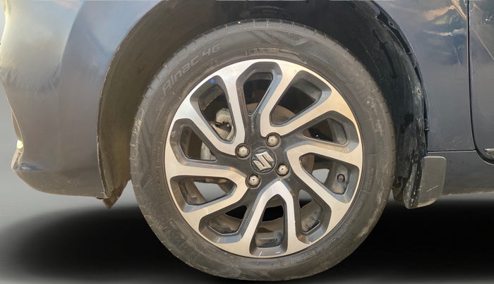 2023 Maruti Baleno ALPHA PETROL 1.2, Petrol, Manual, 27,757 km, Left Front Wheel