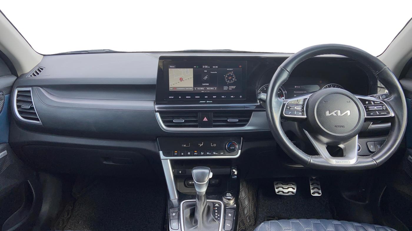 2022 KIA SELTOS X LINE 1.4 DCT, Petrol, Automatic, 83,632 km, Dashboard