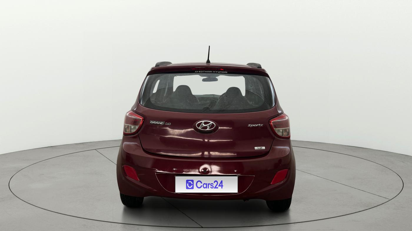 2014 Hyundai Grand i10 SPORTZ 1.2 KAPPA VTVT, Petrol, Manual, 93,042 km, Back/Rear