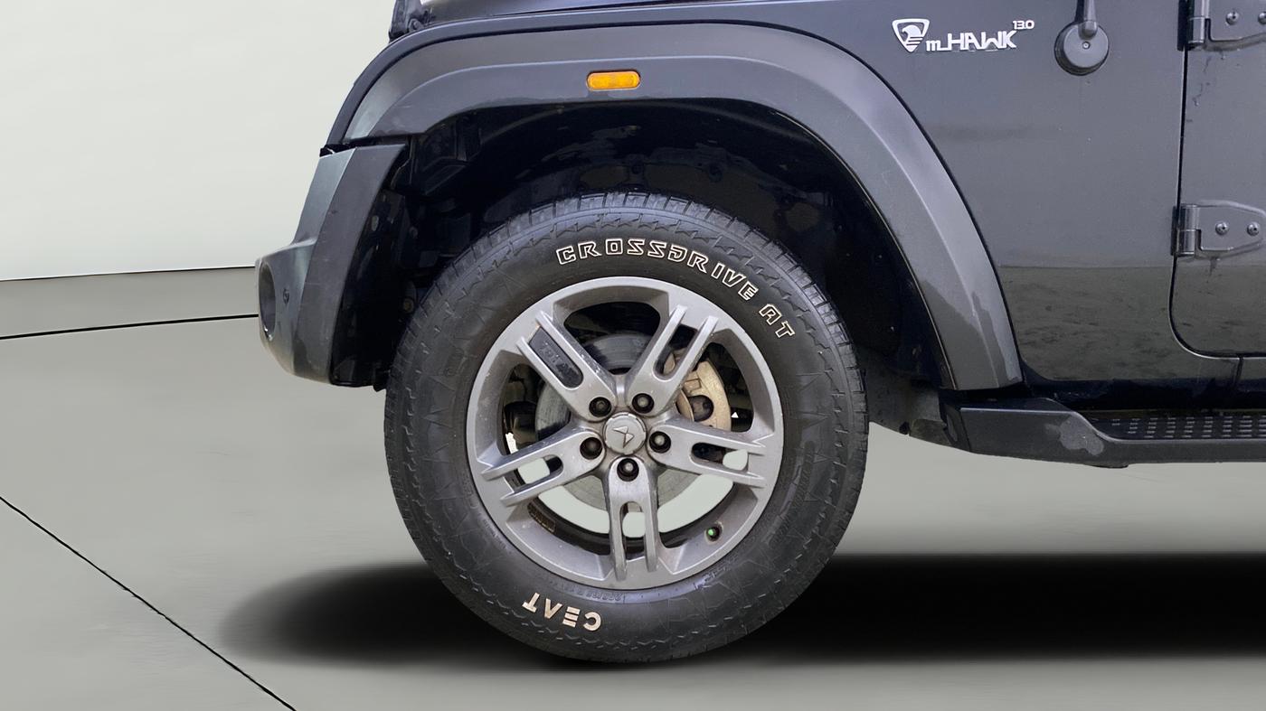 2023 Mahindra Thar LX D AT 4WD HT, Diesel, Automatic, 25,514 km, Left Front Wheel