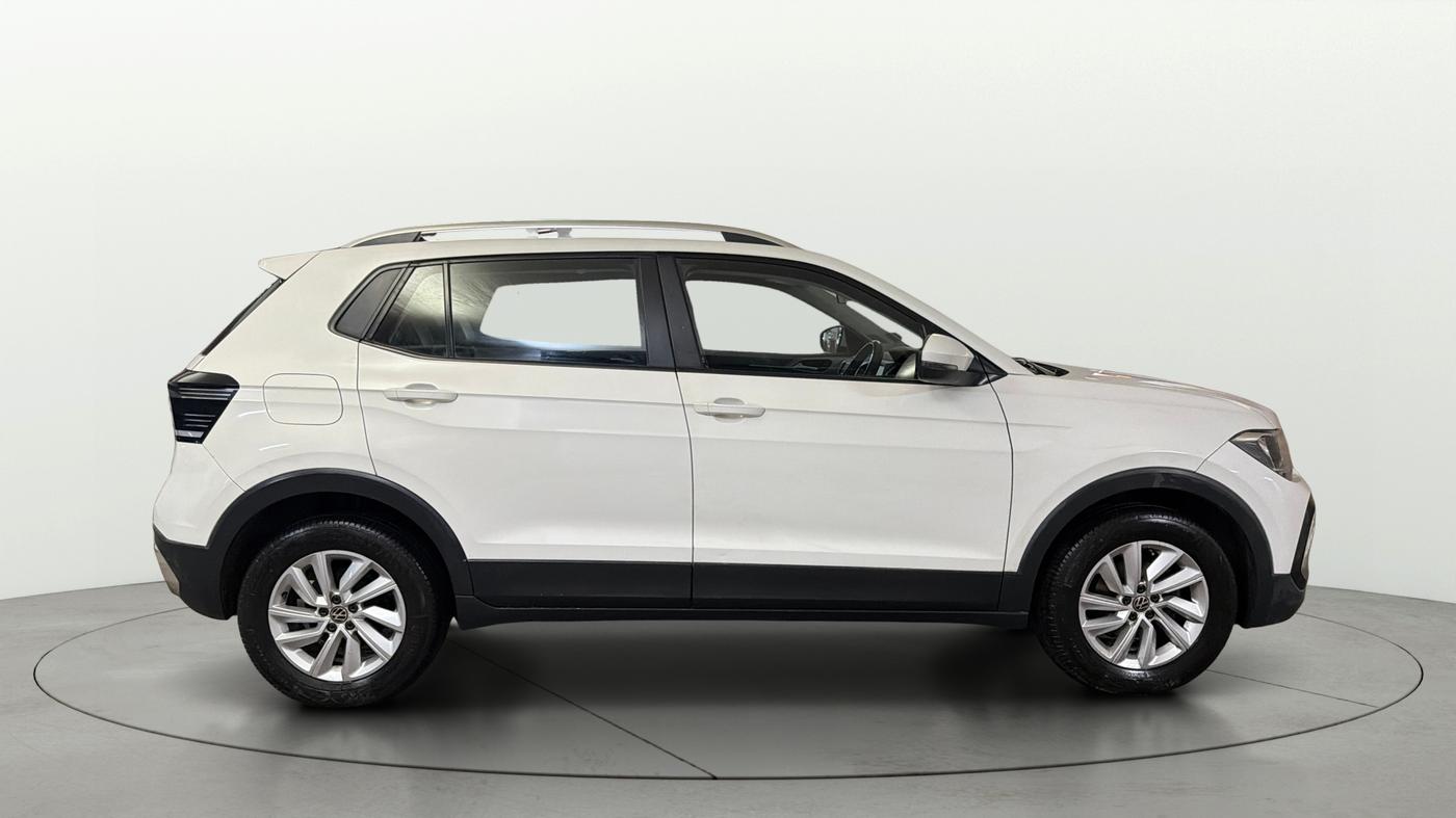 2022 Volkswagen TAIGUN HIGHLINE 1.0 TSI AT, Petrol, Automatic, 73,440 km, Right Side View