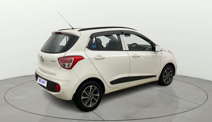 2018 Hyundai Grand i10 SPORTZ (O) AT 1.2 KAPPA VTVT, Petrol, Automatic, 37,434 km, Right Back Diagonal