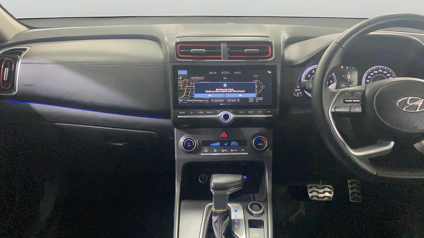 2020 Hyundai Creta SX 1.4 TURBO DCT, Petrol, Automatic, 60,219 km, Air Conditioner