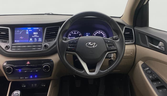 2018 Hyundai Tucson 2WD MT PETROL, Petrol, Manual, 50,164 km, Steering Wheel Close Up