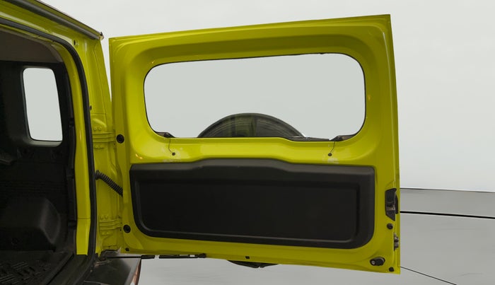 2025 Maruti JIMNY ALPHA ALL GRIP PRO AT, Petrol, Automatic, 6,267 km, Boot Door Open