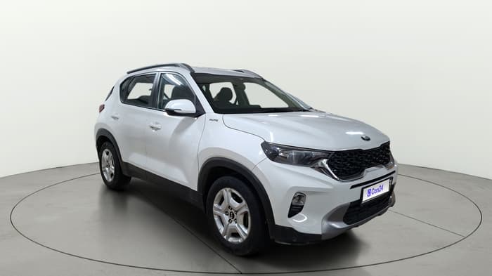 2021 KIA SONET HTK PLUS 1.5 AT, Diesel, Automatic, 1,25,220 km, Right Front Diagonal