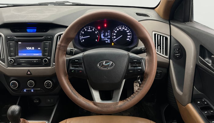 2016 Hyundai Creta E PLUS 1.6 PETROL, Petrol, Manual, 70,369 km, Steering Wheel Close Up