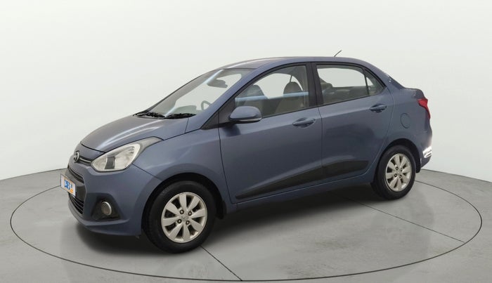 2014 Hyundai Xcent S 1.2, Petrol, Manual, 1,02,555 km, Left Front Diagonal