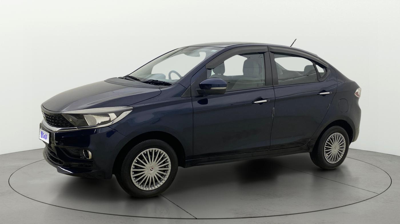 2020 Tata TIGOR XZ PETROL, CNG, Manual, 72,235 km, Left Front Diagonal
