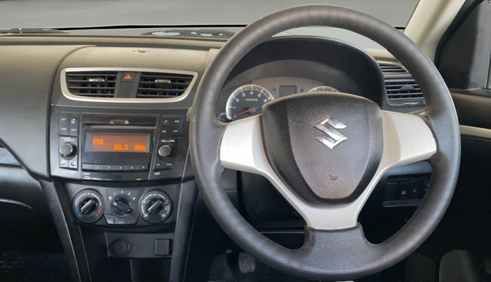 2016 Maruti Swift VXI, Petrol, Manual, 98,587 km, Steering Wheel Close Up