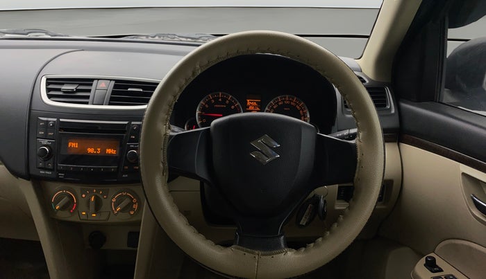 2016 Maruti Swift Dzire VXI, Petrol, Manual, 85,607 km, Steering Wheel Close Up