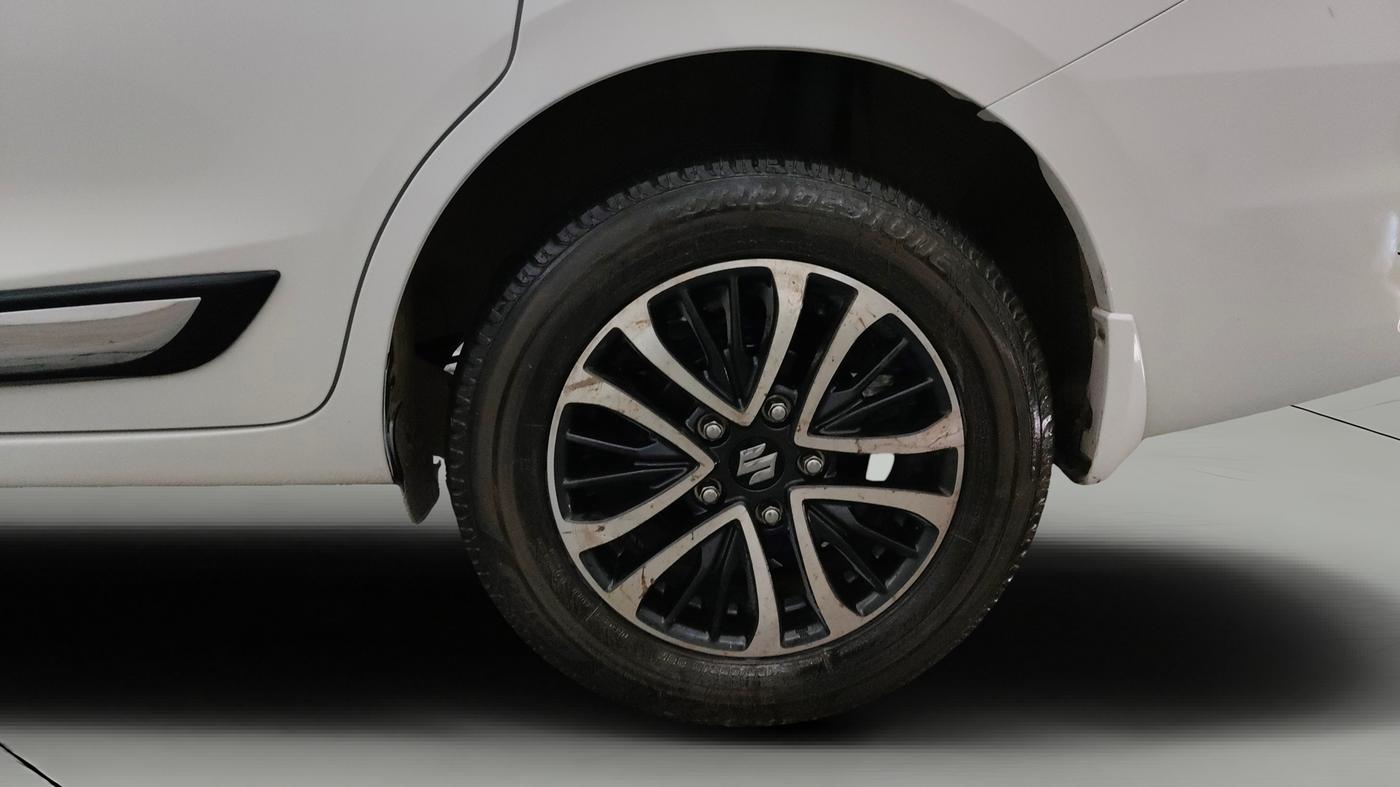 2024 Maruti Ertiga ZXI (O) CNG, CNG, Manual, 27,870 km, Left Rear Wheel