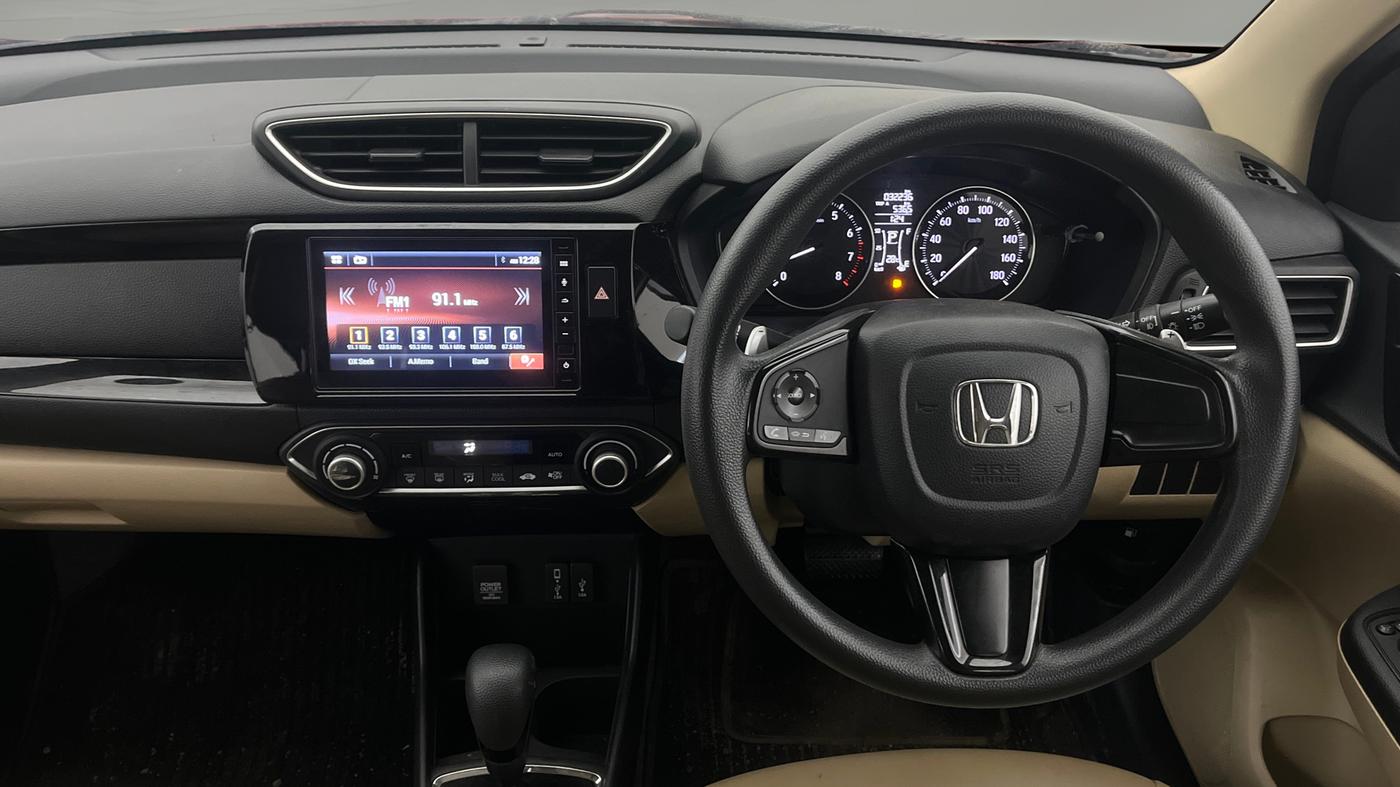 2020 Honda Amaze 1.2L I-VTEC VX CVT, Petrol, Automatic, 32,205 km, Steering Wheel Close Up