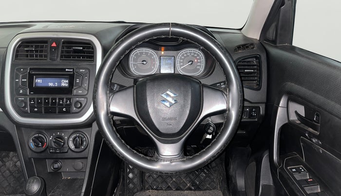 2021 Maruti Vitara Brezza LXI, Petrol, Manual, 12,846 km, Steering Wheel Close Up