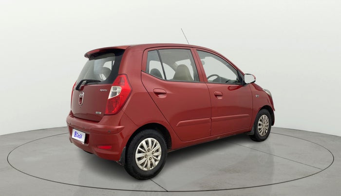 2013 Hyundai i10 SPORTZ 1.2, Petrol, Manual, 45,661 km, Right Back Diagonal