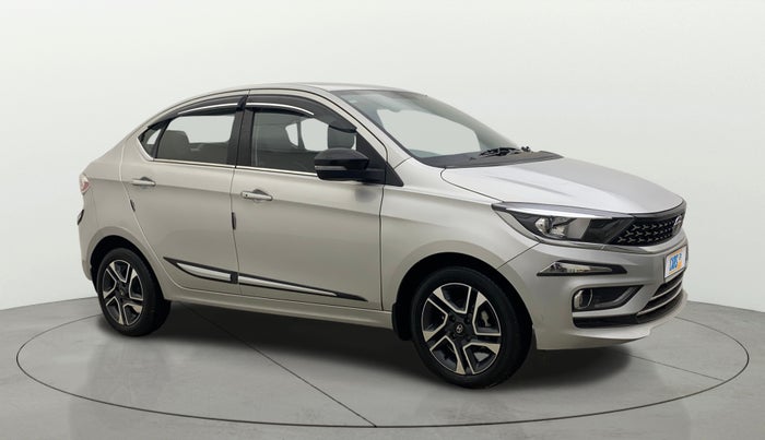 2021 Tata TIGOR XZA PLUS PETROL, Petrol, Automatic, 7,379 km, Right Front Diagonal