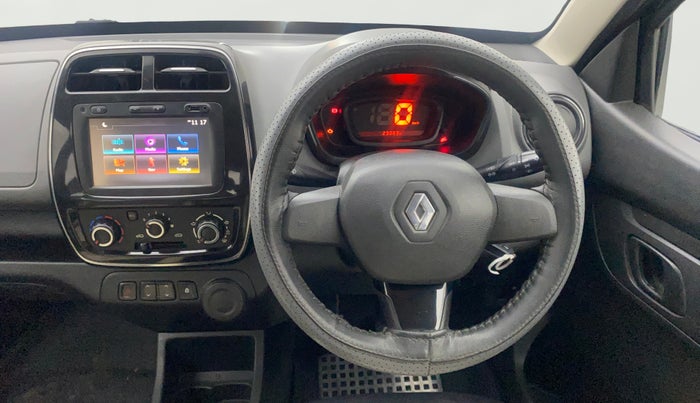 2017 Renault Kwid RXT 1.0, Petrol, Manual, 29,049 km, Steering Wheel Close Up