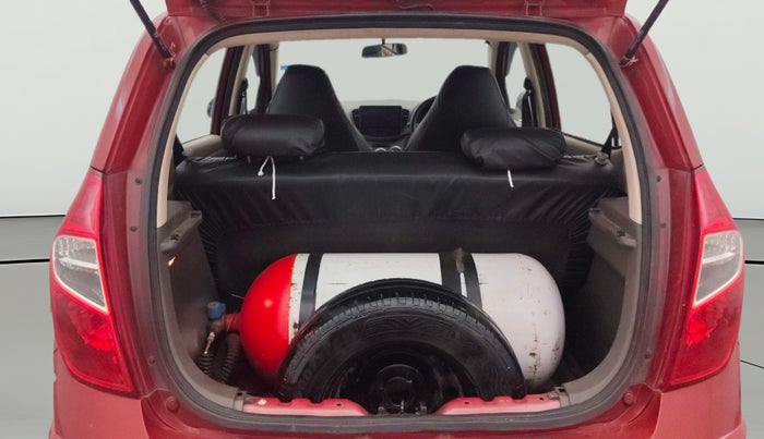 2012 Hyundai i10 ASTA 1.2 AT SUNROOF, CNG, Automatic, 1,17,801 km, Boot Open Zoomed View