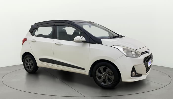 2018 Hyundai Grand i10 SPORTZ 1.2 KAPPA VTVT DUAL TONE, Petrol, Manual, 72,314 km, Right Front Diagonal