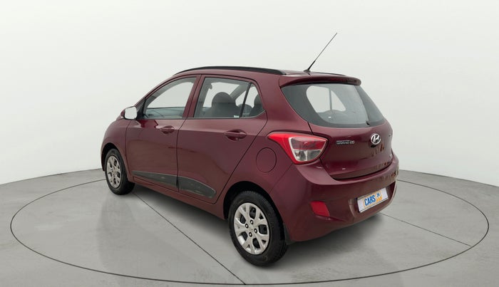 2015 Hyundai Grand i10 SPORTZ 1.2 KAPPA VTVT, Petrol, Manual, 54,303 km, Left Back Diagonal