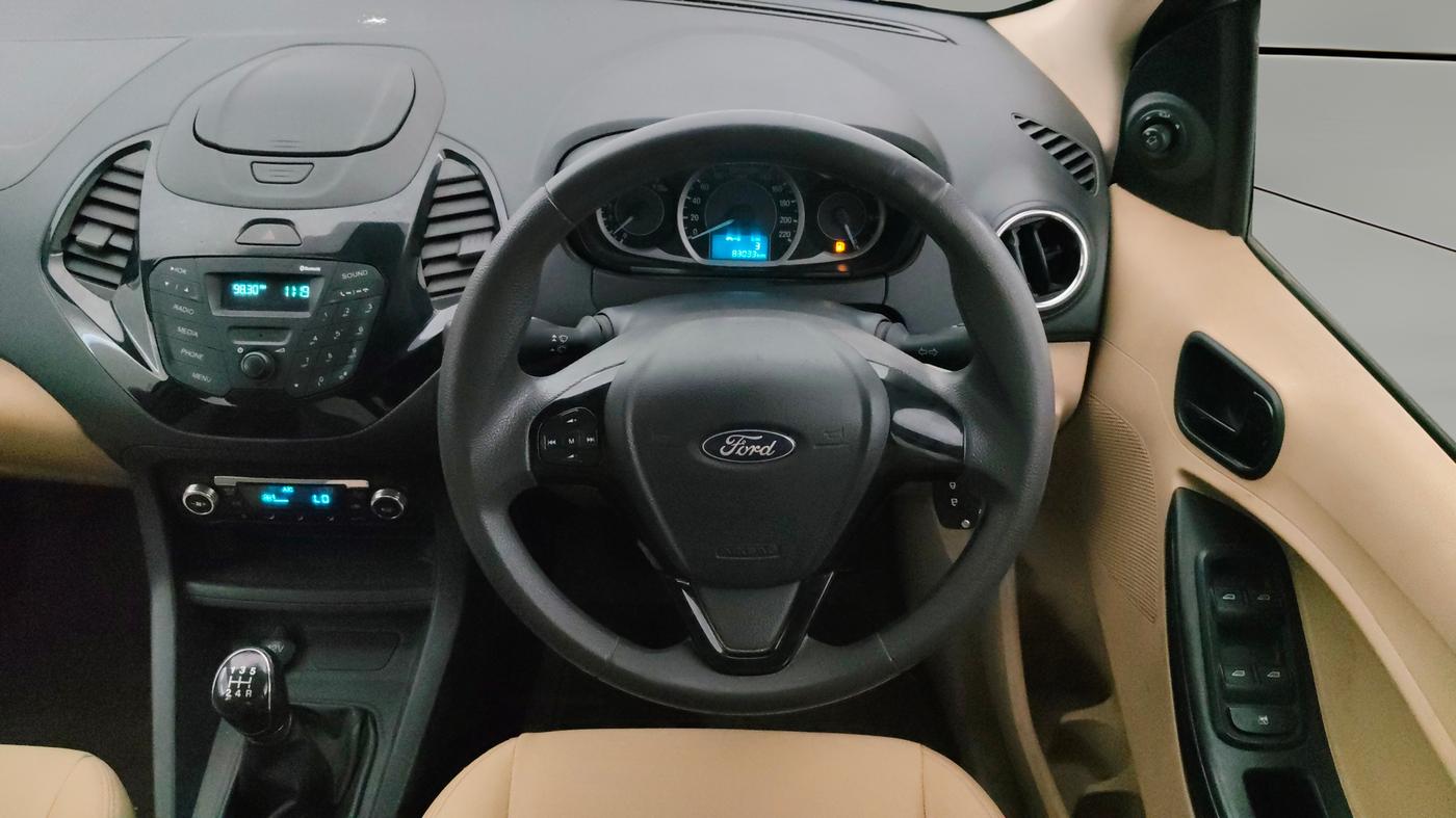 2016 Ford Figo Aspire TITANIUM 1.2 PETROL, Petrol, Manual, 83,026 km, Steering Wheel Close Up
